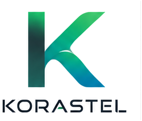 The Korastel logo: the Core K mark above the Korastel wordmark